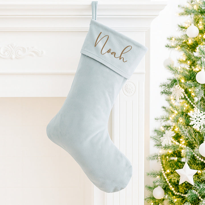 Personalised Name Christmas Sack or Matching Stocking
