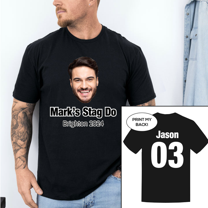 Personalised Photo Stag Do T-Shirts