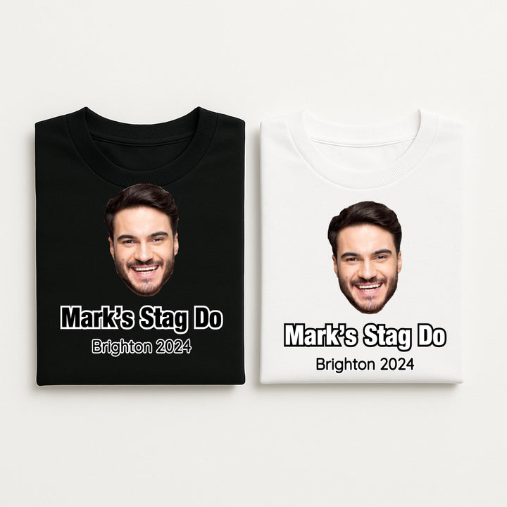 Personalised Photo Stag Do T-Shirts