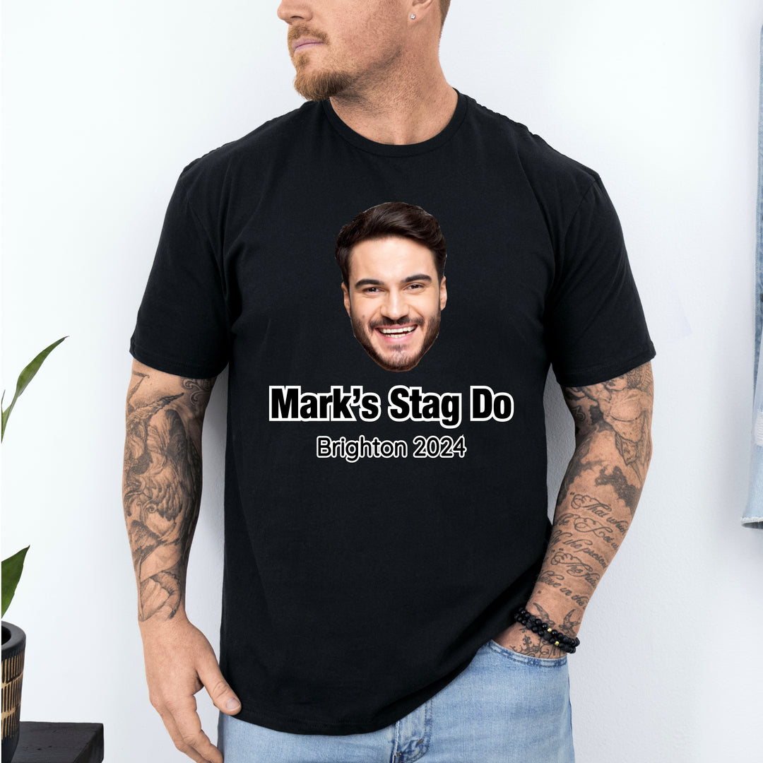 Personalised Photo Stag Do T-Shirts