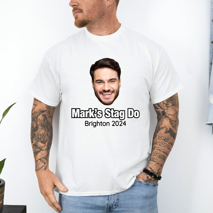 Personalised Photo Stag Do T-Shirts