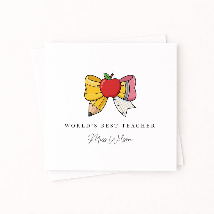 Personalised Bow World&