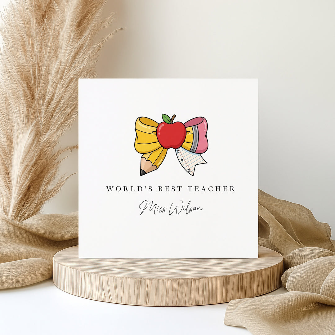 Personalised Bow World&