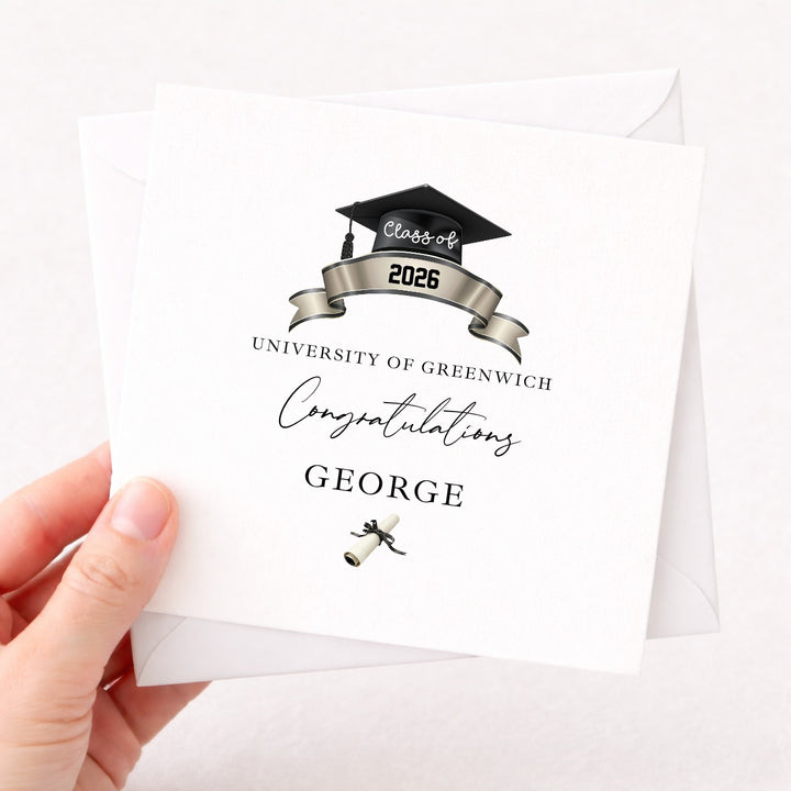Personalised Graduation Card