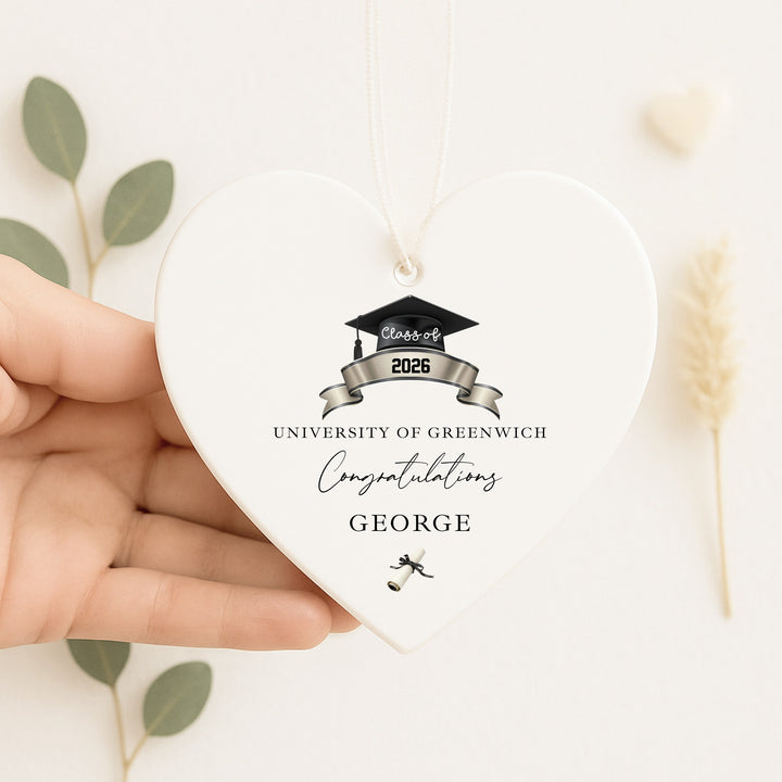 Personalised Graduation Keepsake Ornament