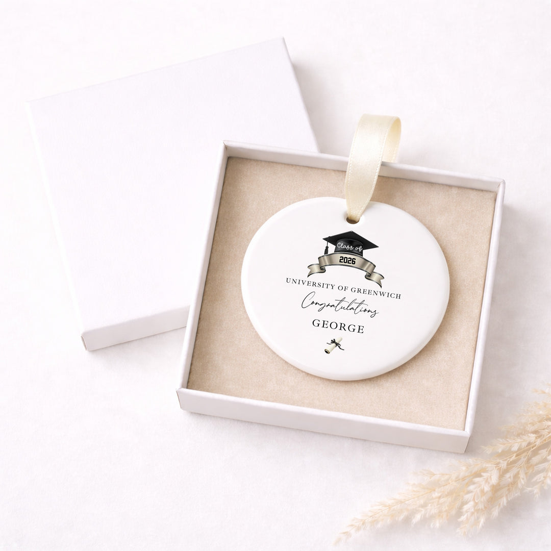 Personalised Graduation Keepsake Ornament