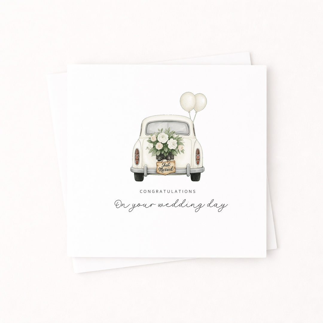 Congratulations On Your Wedding Day Card