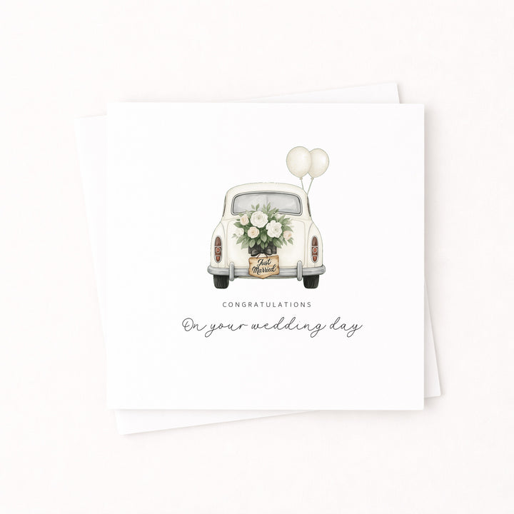 Congratulations On Your Wedding Day Card
