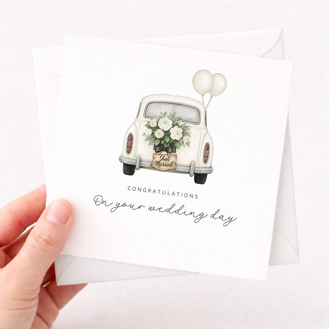 Congratulations On Your Wedding Day Card
