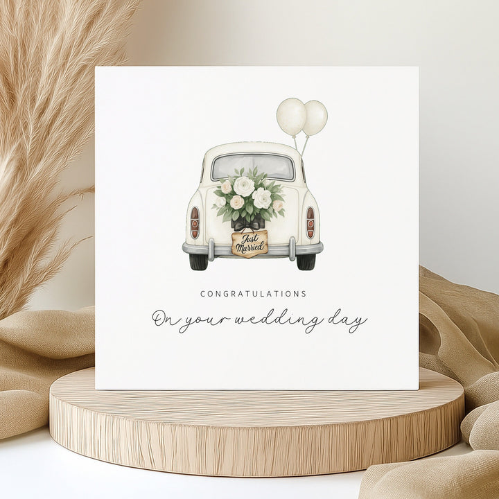 Congratulations On Your Wedding Day Card