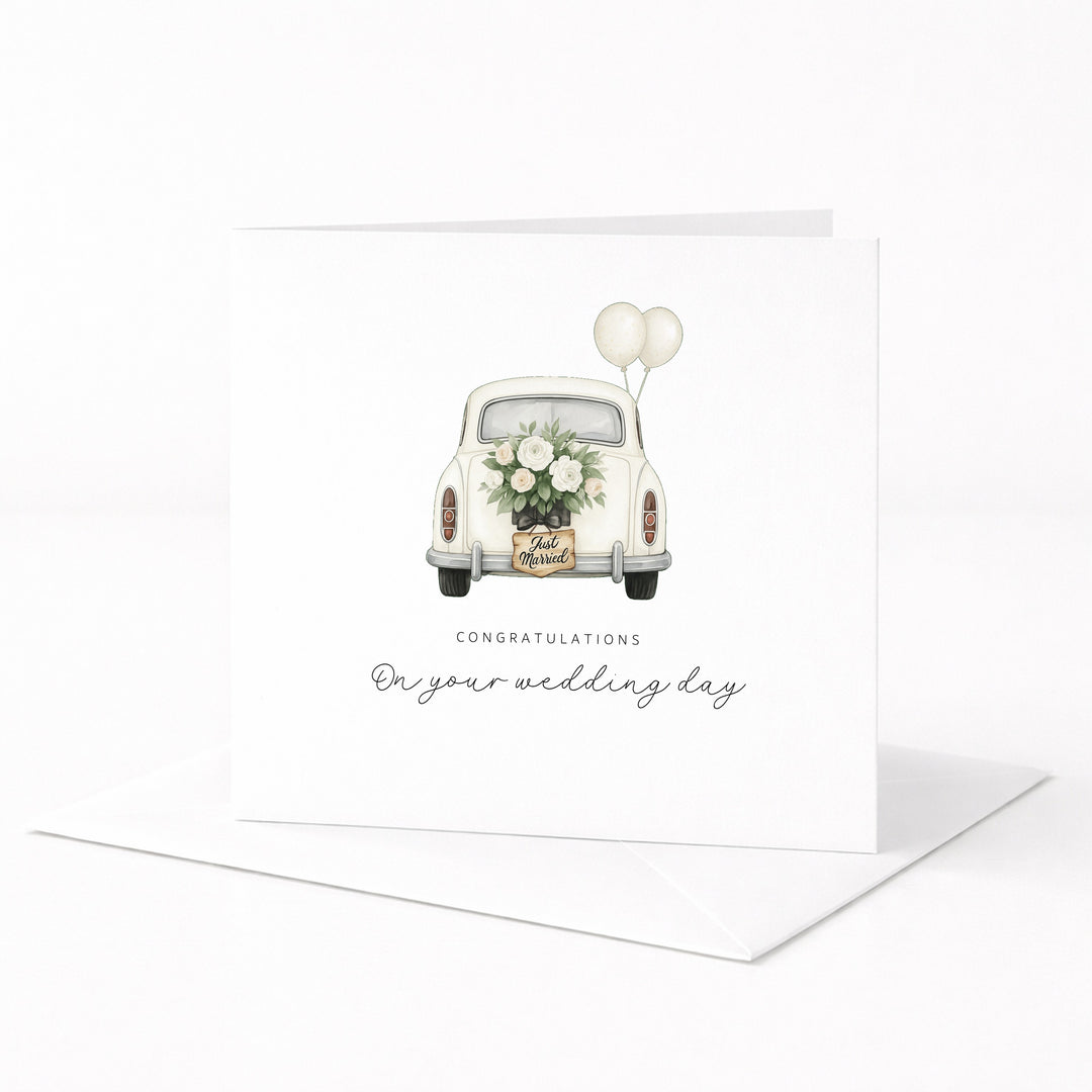 Congratulations On Your Wedding Day Card