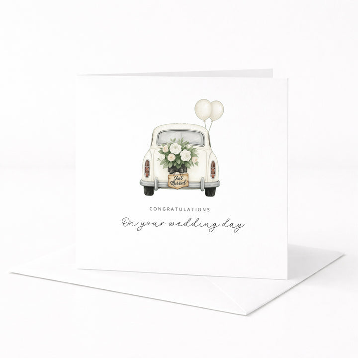 Congratulations On Your Wedding Day Card