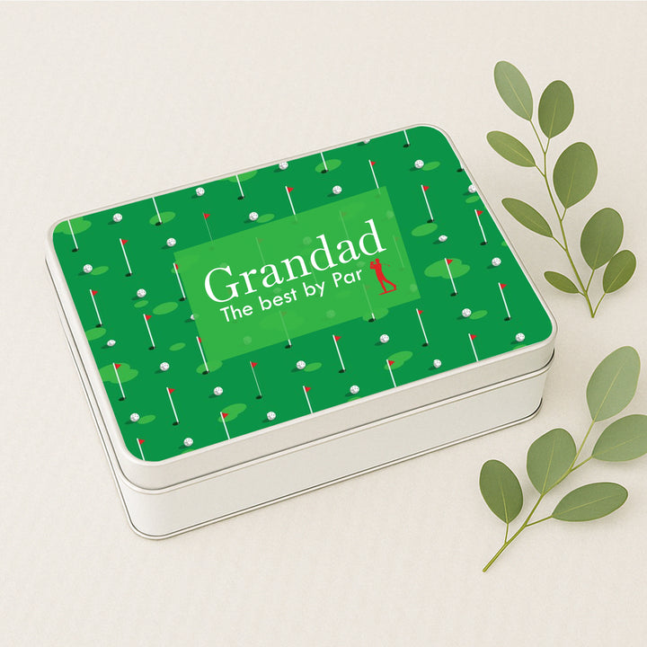 Green Grandad’s Golf Tin